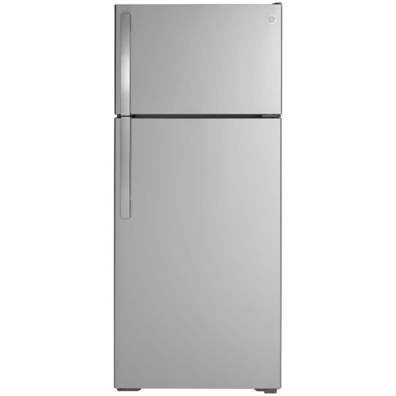 GIE18GSNRSS 17.5 cu. ft. Top Freezer Refrigerator in Stainless Steel, ENERGY STAR