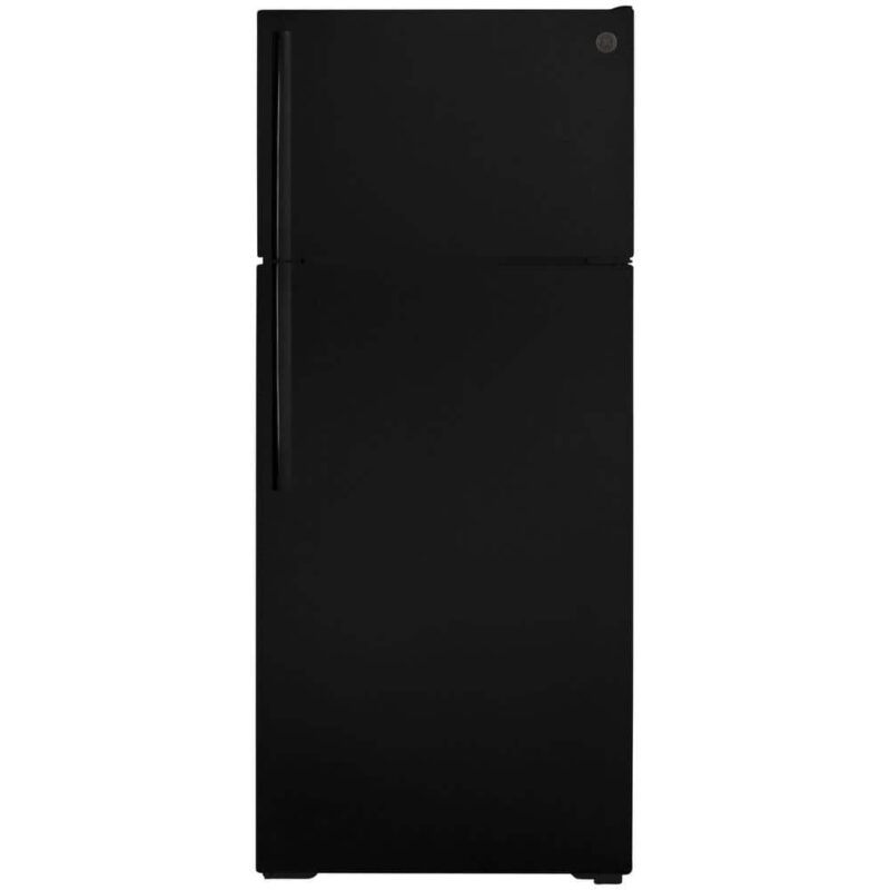 GTE18DTNRBB 17.5 cu. ft. Top Freezer Refrigerator in Black, ENERGY STAR