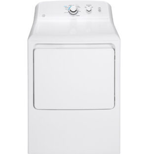 GE 6.2 cu. ft. Capacity Gas Dryer with Up To 120 ft. Venting and Shallow Depth​