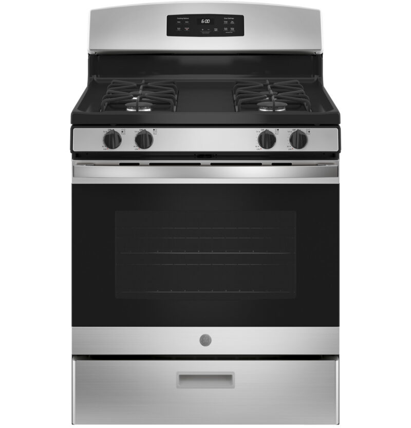 JGBS60REKSS GE® 30" Free-Standing Gas Range