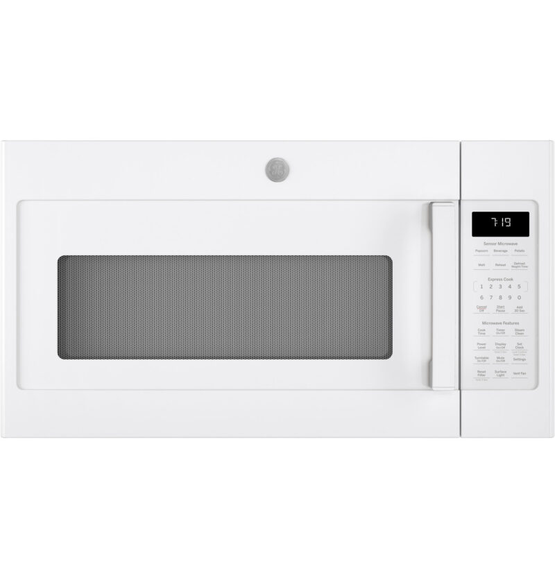 JVM7195DKWW GE® 1.9 Cu. Ft. Over-the-Range Sensor Microwave Oven