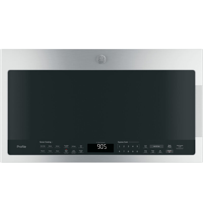 PVM9005SJSS GE Profile™ 2.1 Cu. Ft. Over-the-Range Sensor Microwave Oven